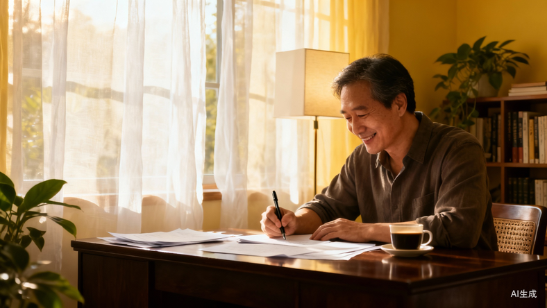 人到中年才开始体会游刃有余的快乐